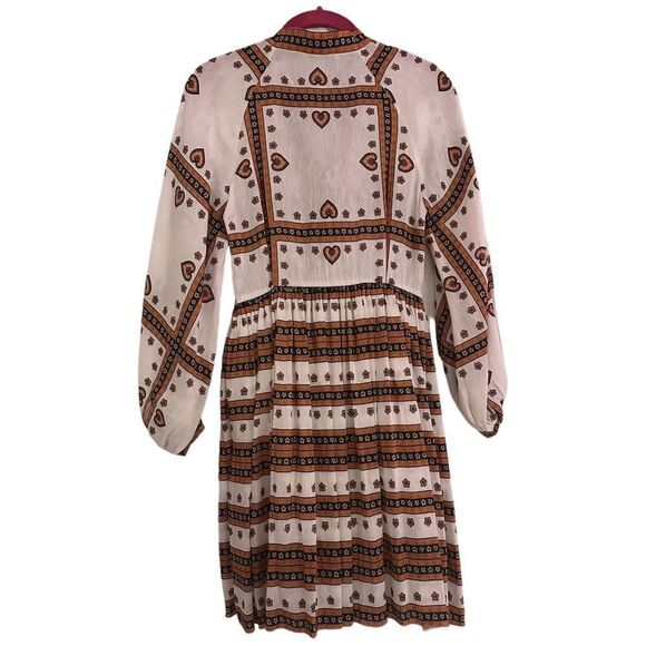 NYT SANDRO Ramata Linen & Silk Dress - Picture 6 of 10